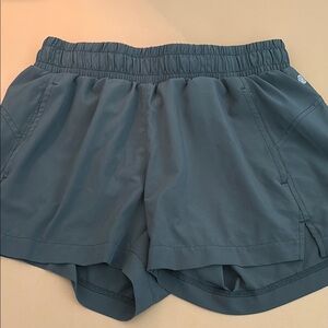 Women's Blue Athletic Shorts